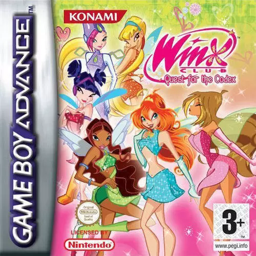 Game Boy Advance Games - WinX Club: Quest for the Codex