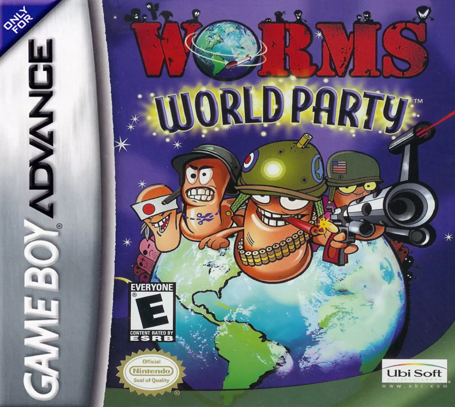 Jeux Game Boy Advance - Worms World Party