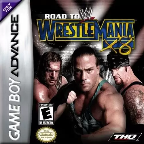 Game Boy Advance Games - WWE Road to WrestleMania X8