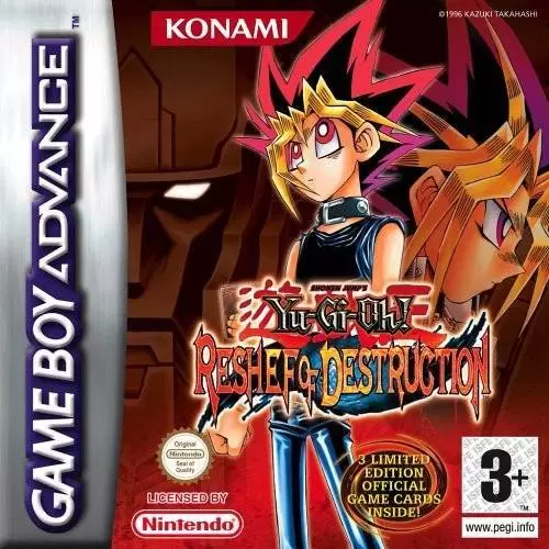 Game Boy Advance Games (GBA) - Yu-Gi-Oh! Reshef of Destruction
