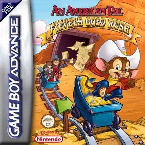 Jeux Game Boy Advance - An American Tail: Fievel\'s Gold Rush