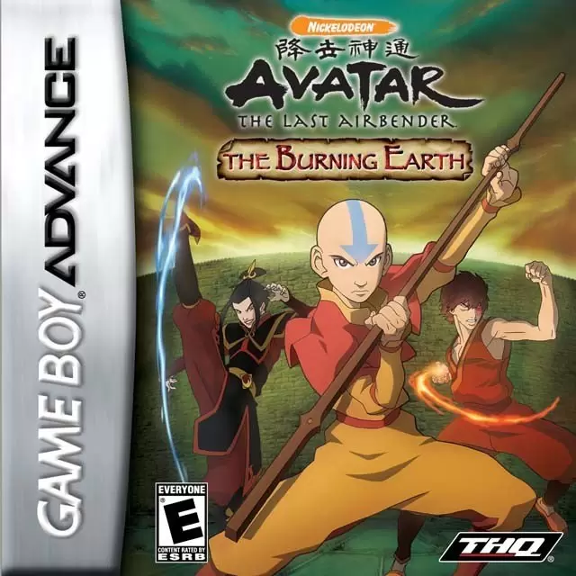 Game Boy Advance Games - Avatar: The Last Airbender – The Burning Earth