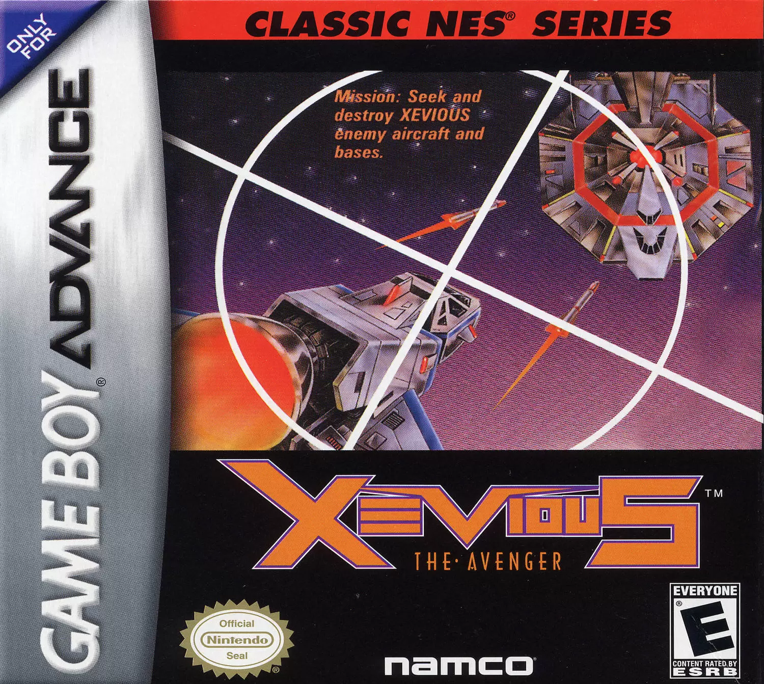 Game Boy Advance Games - Classic NES Series: Xevious