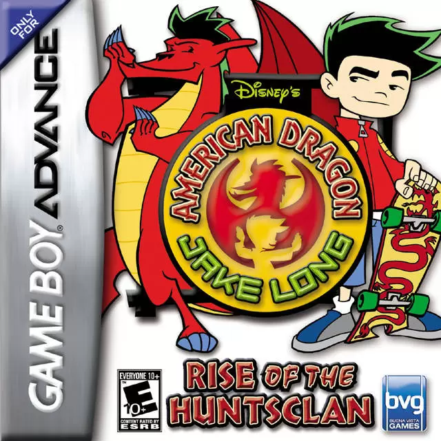 Game Boy Advance Games - Disney\'s American Dragon Jake Long: Rise of the Huntsclan!