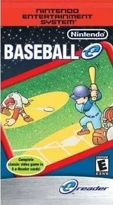 Game Boy Advance Games - E-Reader Baseball