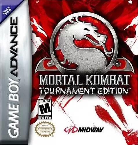Game Boy Advance Games - Mortal Kombat: Tournament Edition