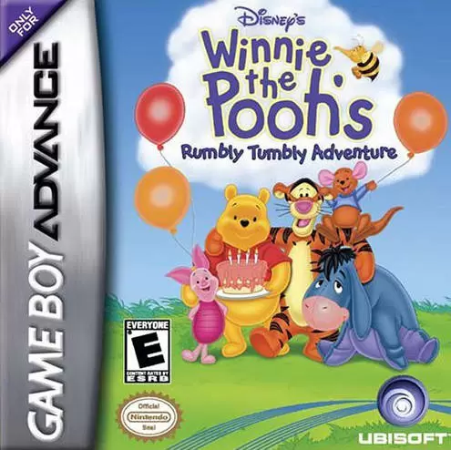 Jeux Game Boy Advance - Winnie the Pooh\'s Rumbly Tumbly Adventure