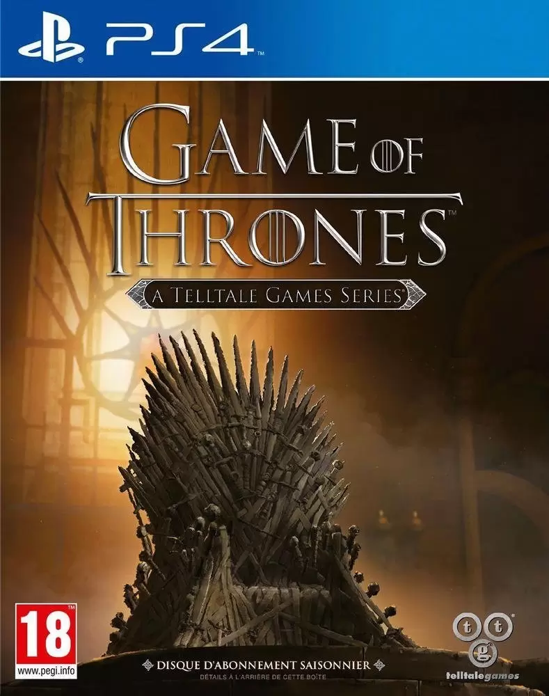 PS4 Games - Game of Thrones: A Telltale Games Series