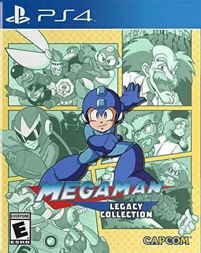 Jeux PS4 - Mega Man Legacy Collection