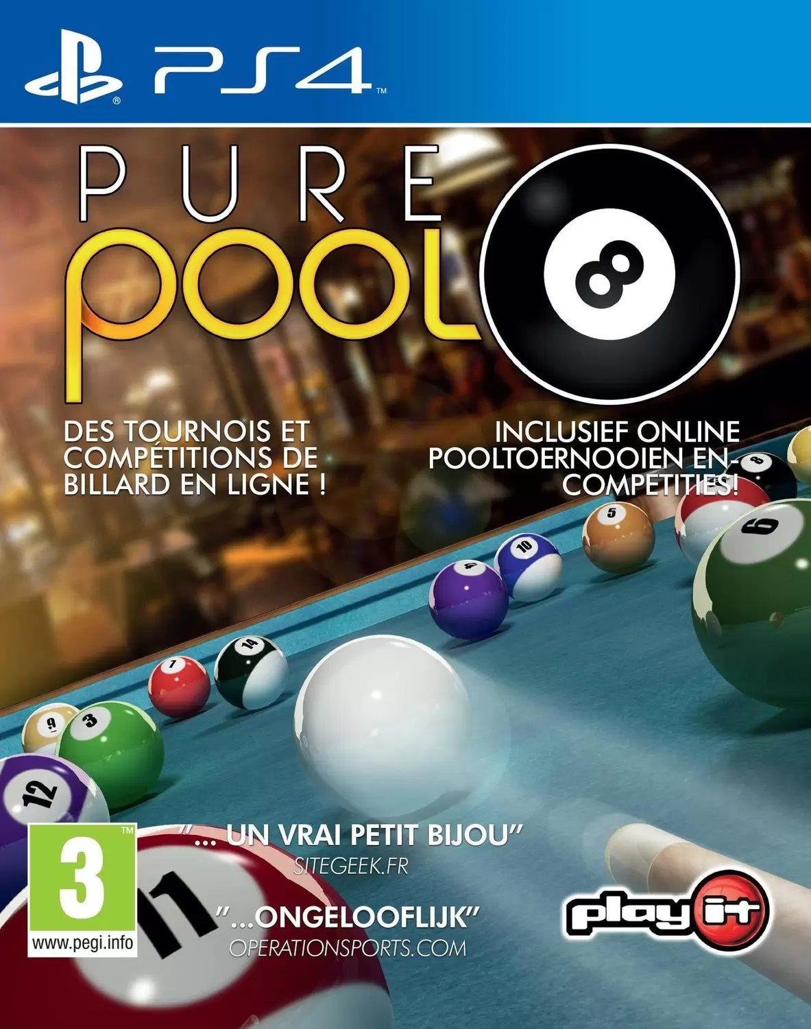 Jeux PS4 - Pure Pool