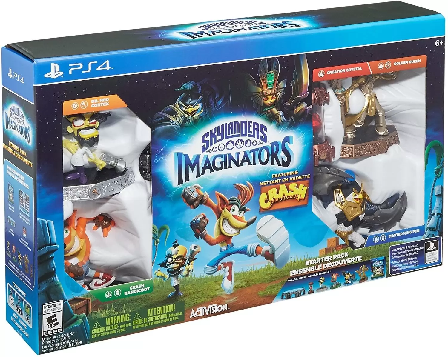 Jeux PS4 - Skylanders Imaginators - Crash Bandicoot Edition