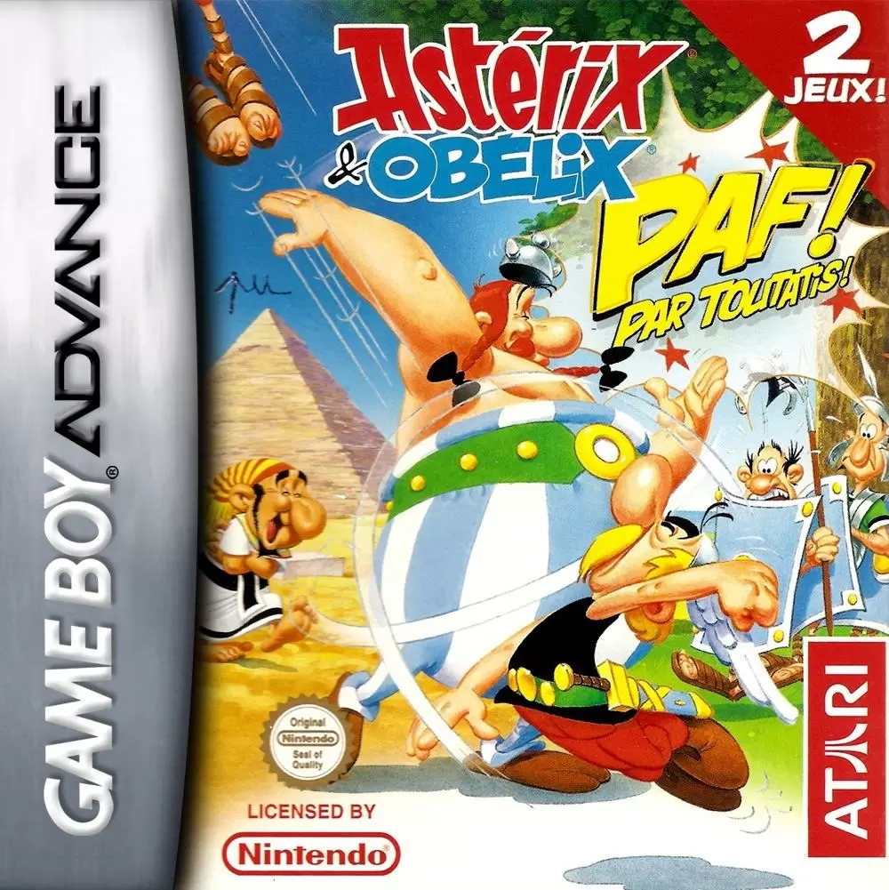 Jeux Game Boy Advance - Asterix & Obelix: Bash Them All!