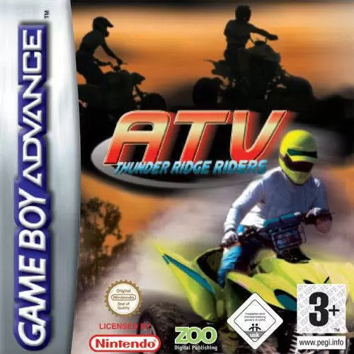 Game Boy Advance Games - ATV Thunder Ridge Riders