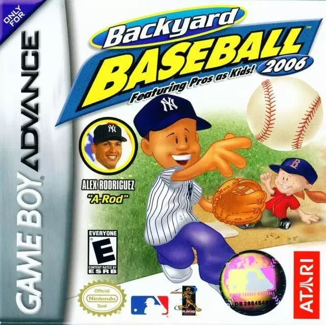 Game Boy Advance Games - Backyard Baseball 2006