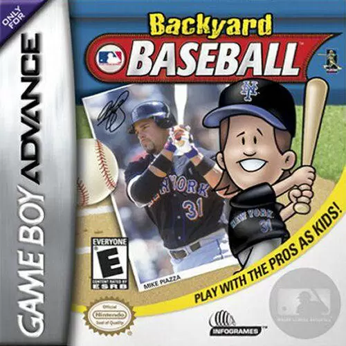 Game Boy Advance Games (GBA) - Backyard Baseball