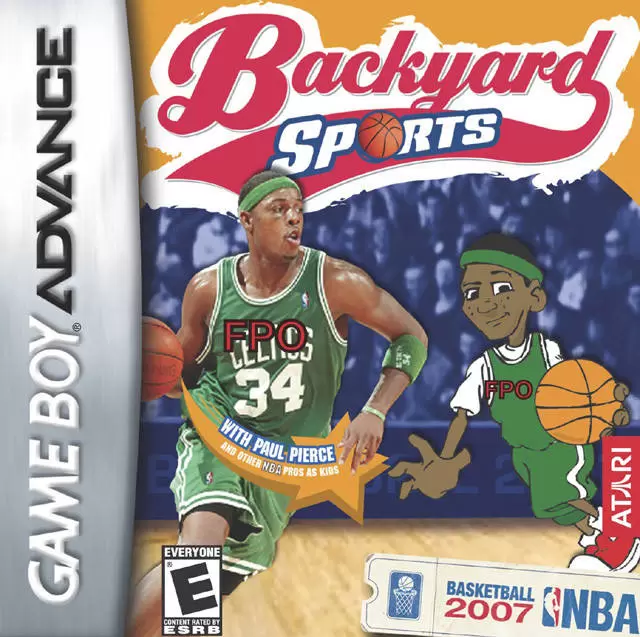 Jeux Game Boy Advance - Backyard Sports: Basketball 2007