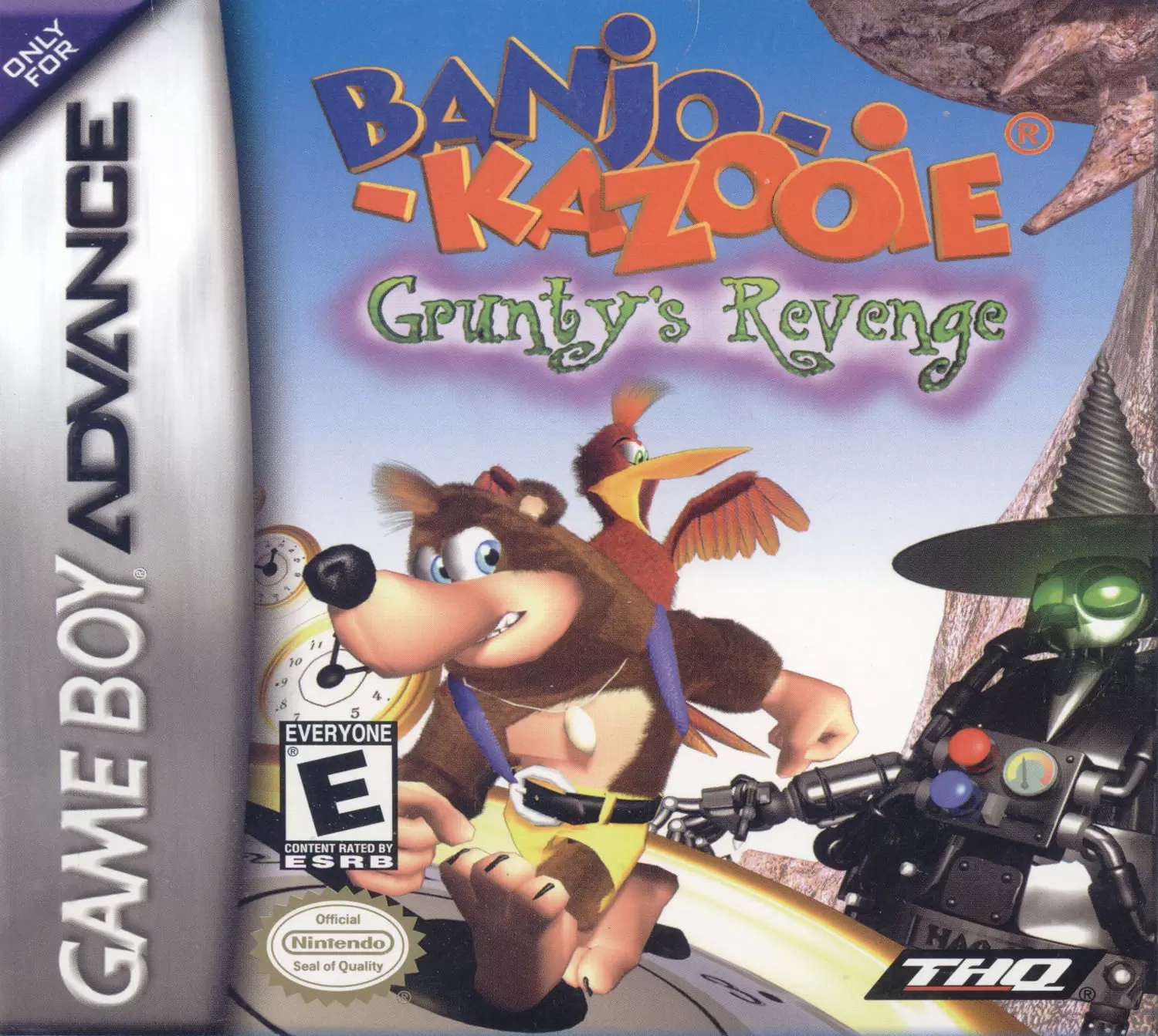 Jeux Game Boy Advance - Banjo-Kazooie: Grunty\'s Revenge