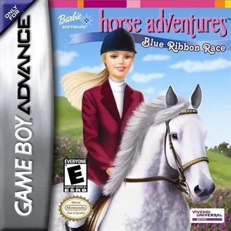 Jeux Game Boy Advance - Barbie Horse Adventures: Blue Ribbon Race