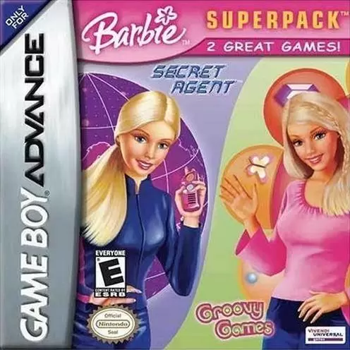 Jeux Game Boy Advance - Barbie Superpack: Secret Agent / Groovy Games