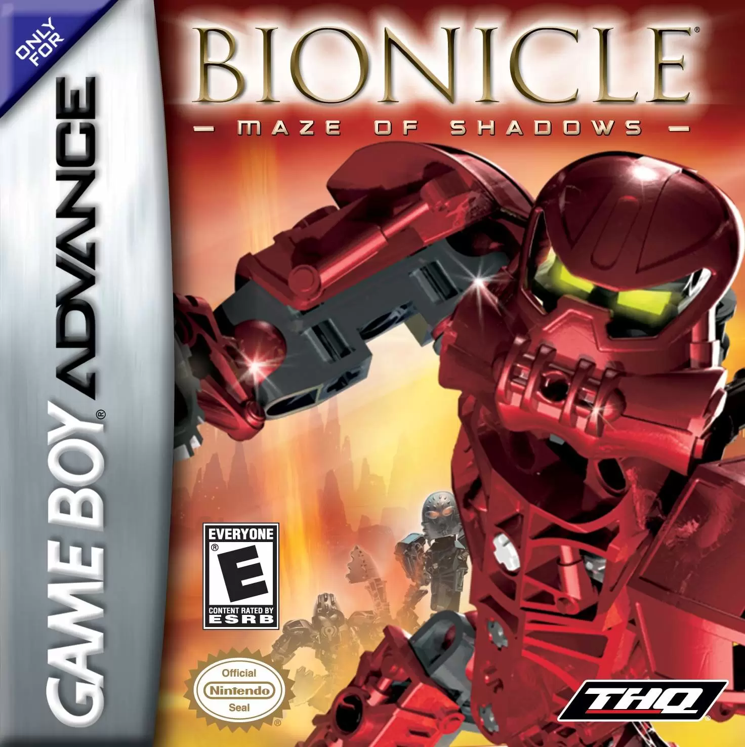 Game Boy Advance Games - Bionicle: Maze of Shadows