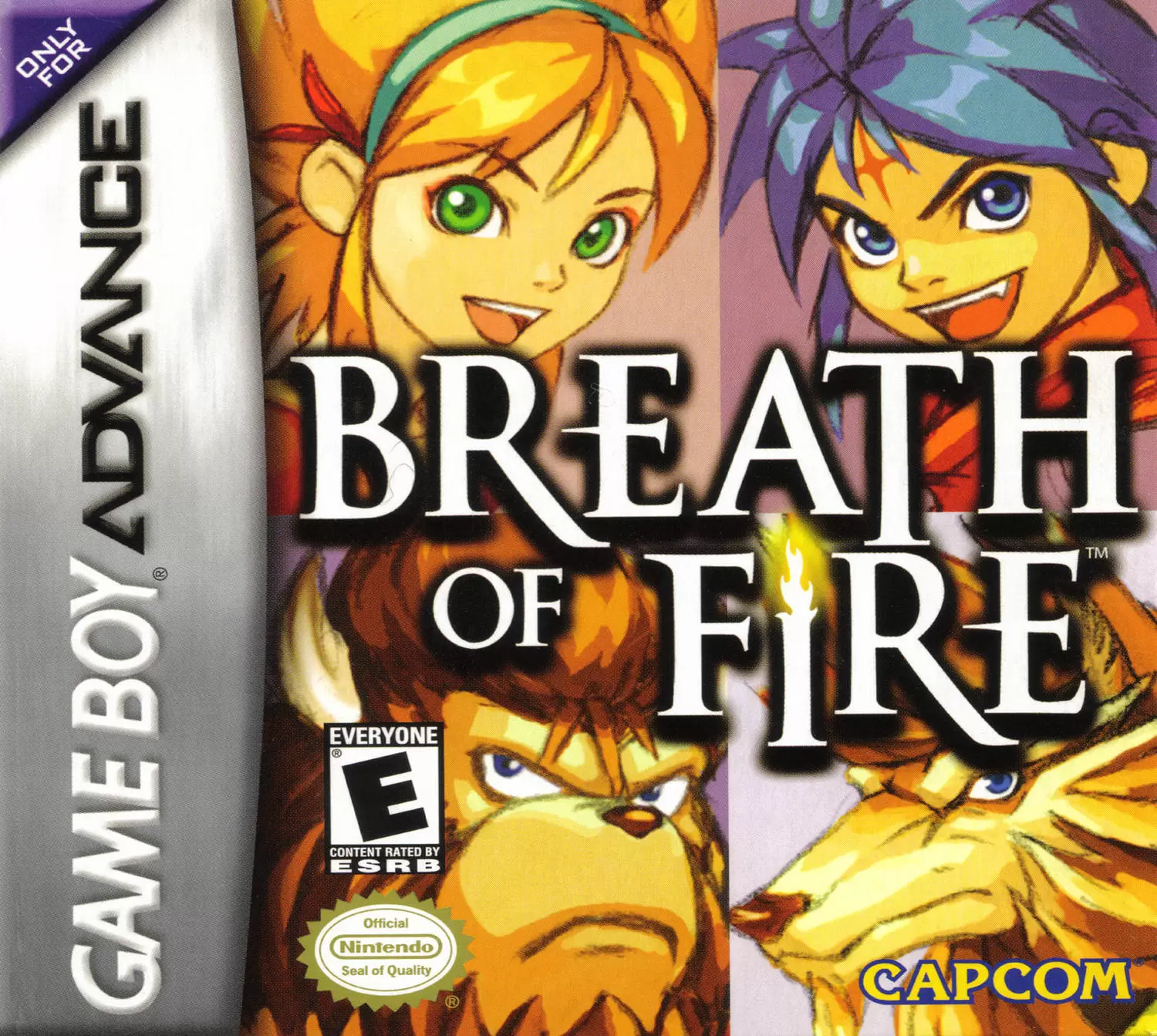 Game Boy Advance Games - Breath of Fire