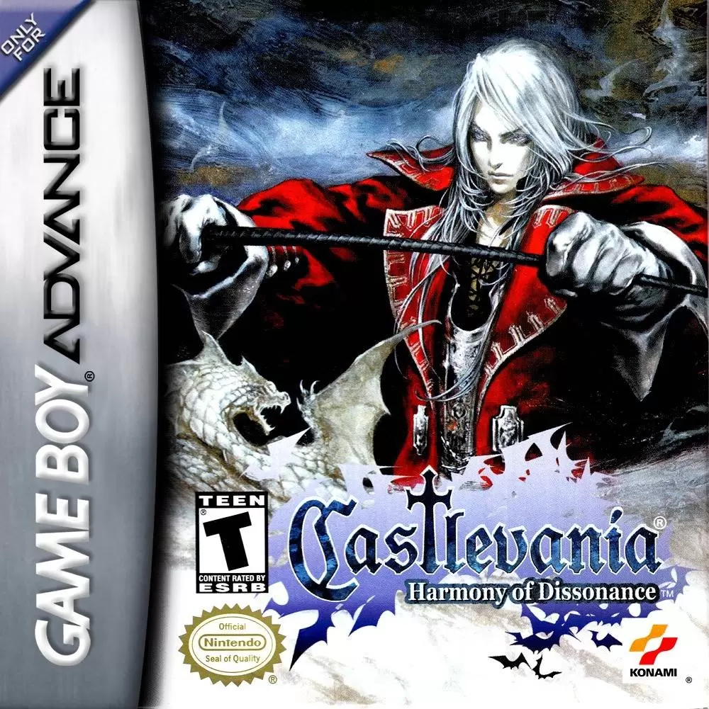 Game Boy Advance Games (GBA) - Castlevania: Harmony of Dissonance