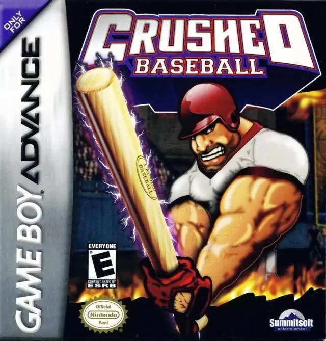 Game Boy Advance Games (GBA) - Crushed Baseball