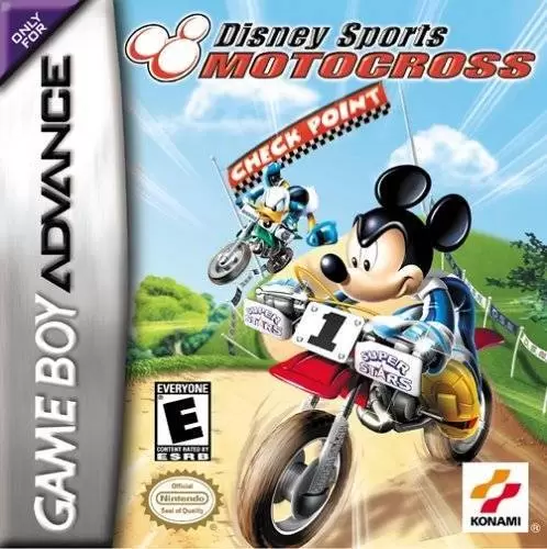 Jeux Game Boy Advance - Disney Sports: Motocross