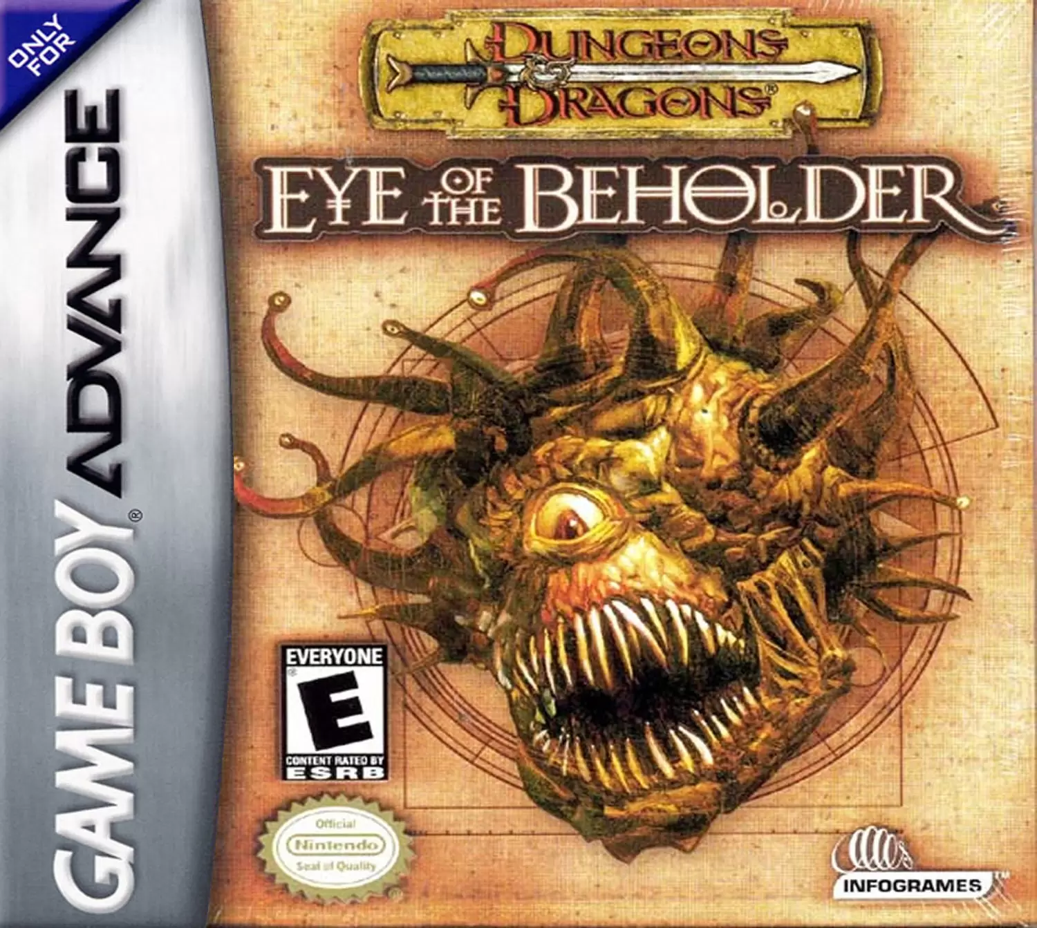 Game Boy Advance Games (GBA) - Dungeons & Dragons: Eye of the Beholder