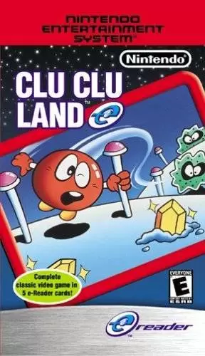 Jeux Game Boy Advance - E-Reader Clu Clu Land