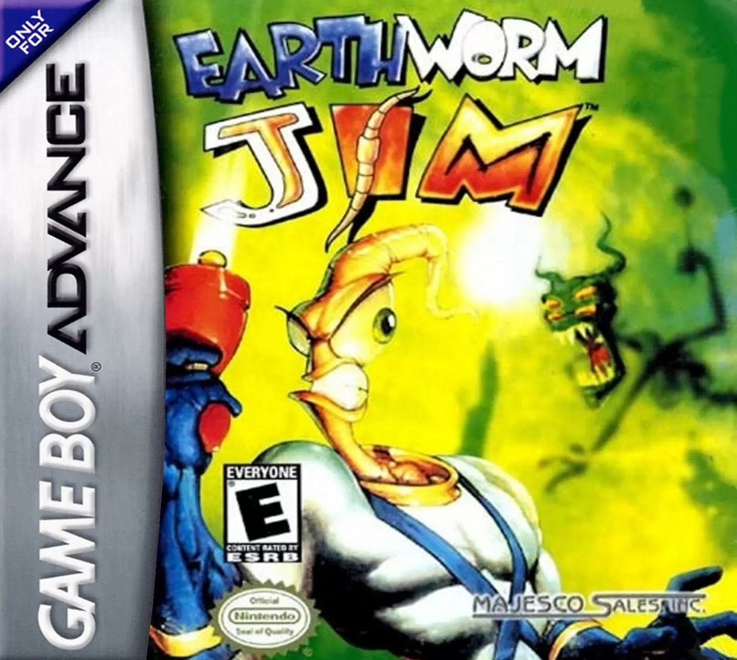 Game Boy Advance Games (GBA) - Earthworm Jim
