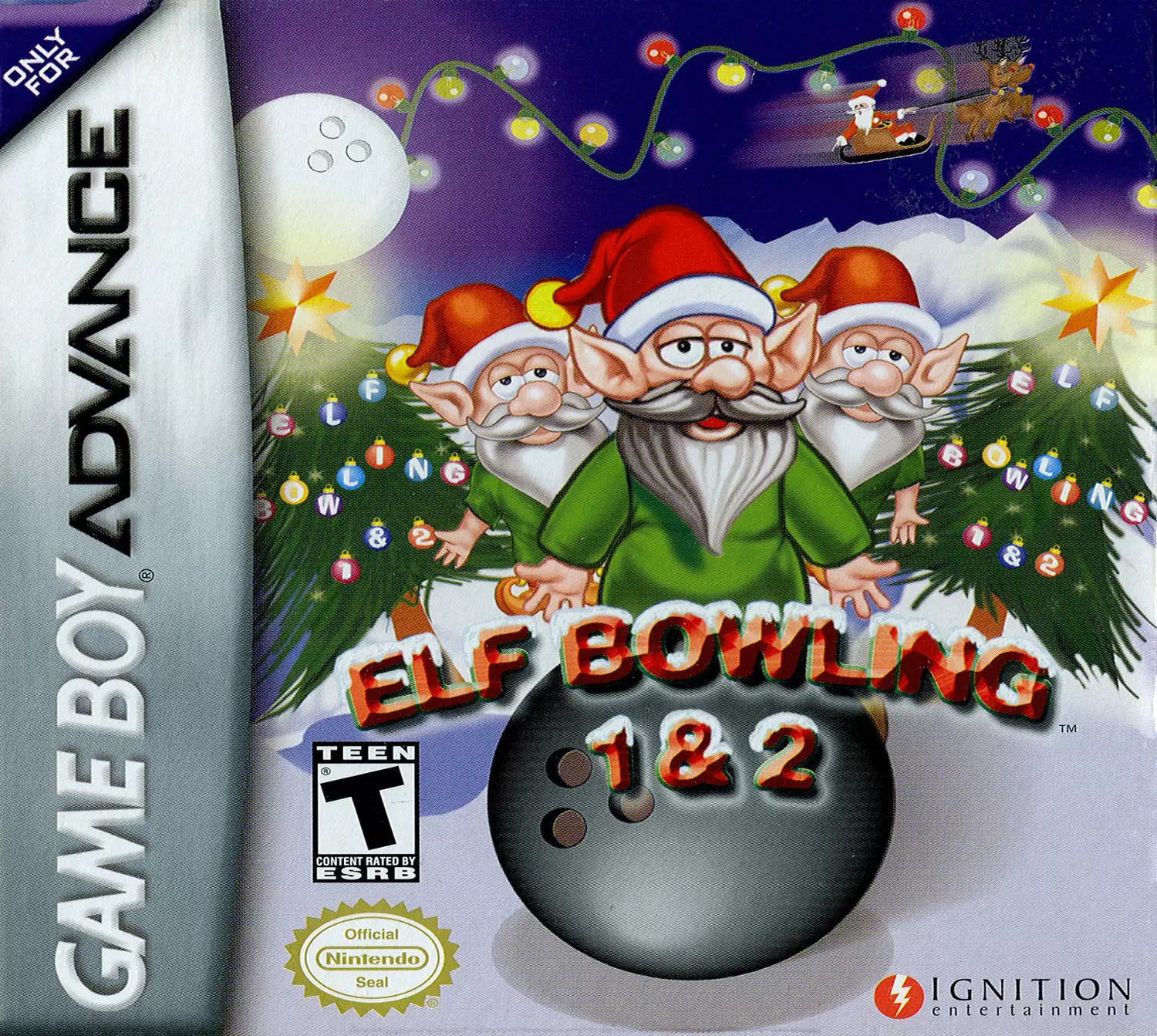 Game Boy Advance Games - Elf Bowling 1 & 2