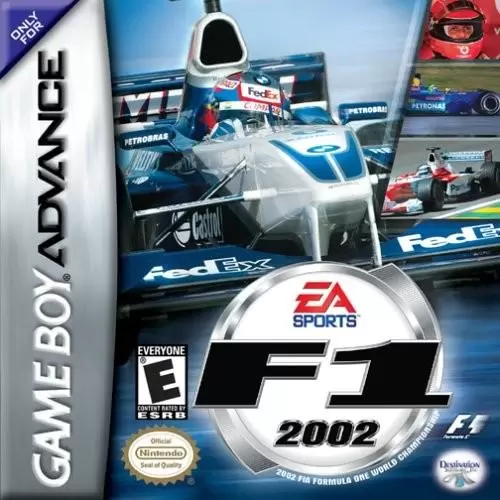 Game Boy Advance Games - F1 2002