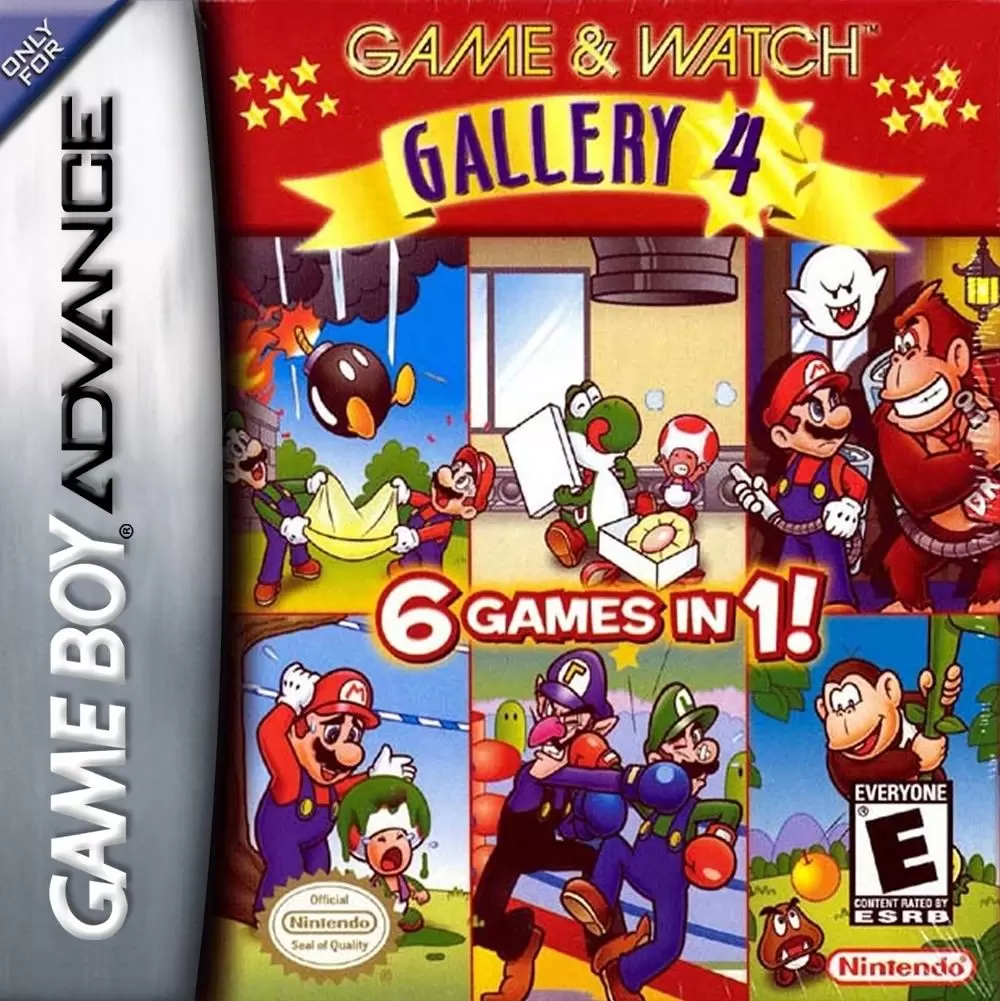 Game Boy Advance Games - Game & Watch Gallery 4