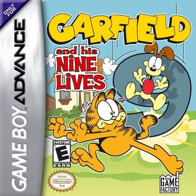Game Boy Advance Games (GBA) - Garfield and His Nine Lives