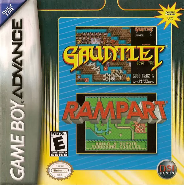 Game Boy Advance Games - Gauntlet / Rampart