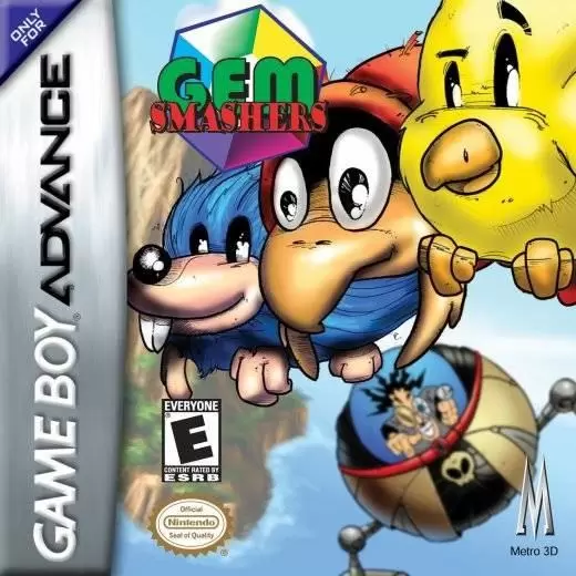 Game Boy Advance Games (GBA) - Gem Smashers