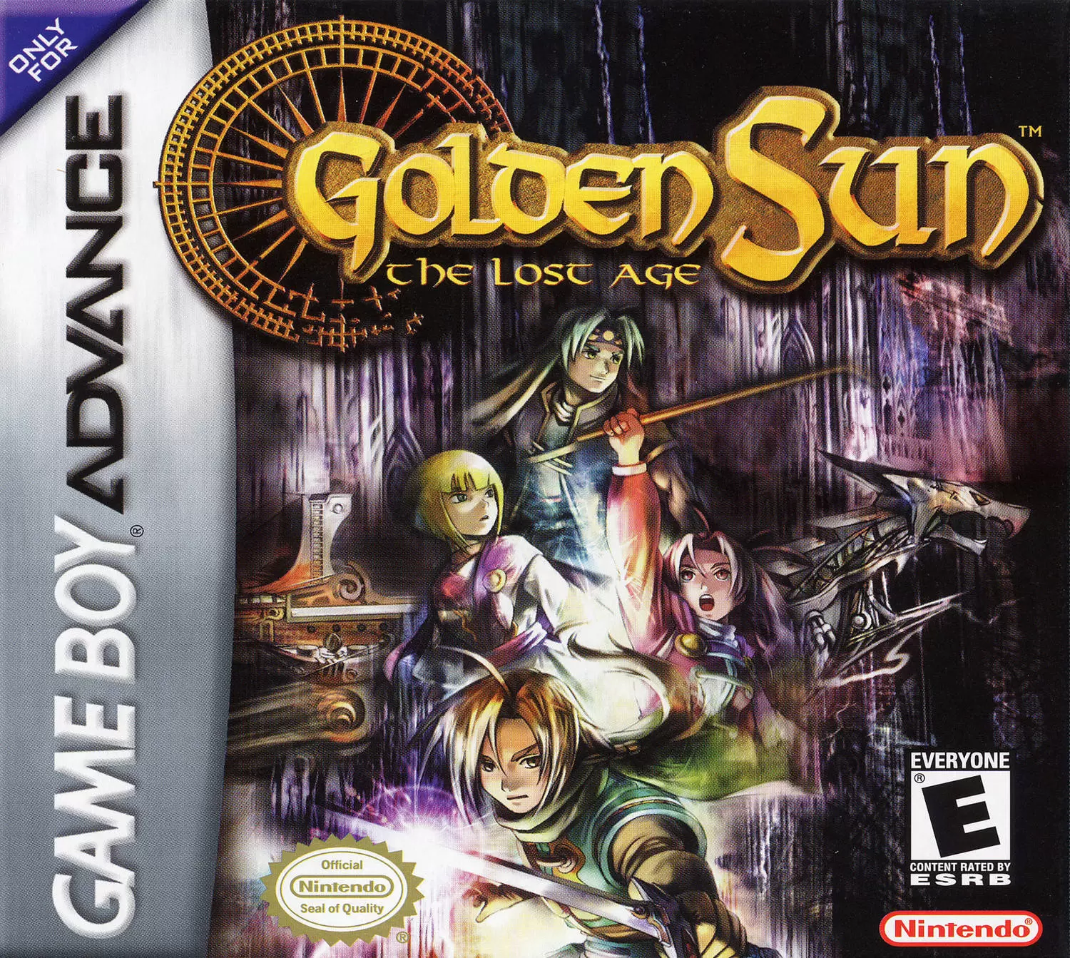 Jeux Game Boy Advance - Golden Sun: The Lost Age