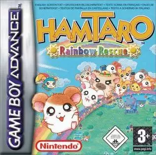 Game Boy Advance Games (GBA) - Hamtaro: Rainbow Rescue