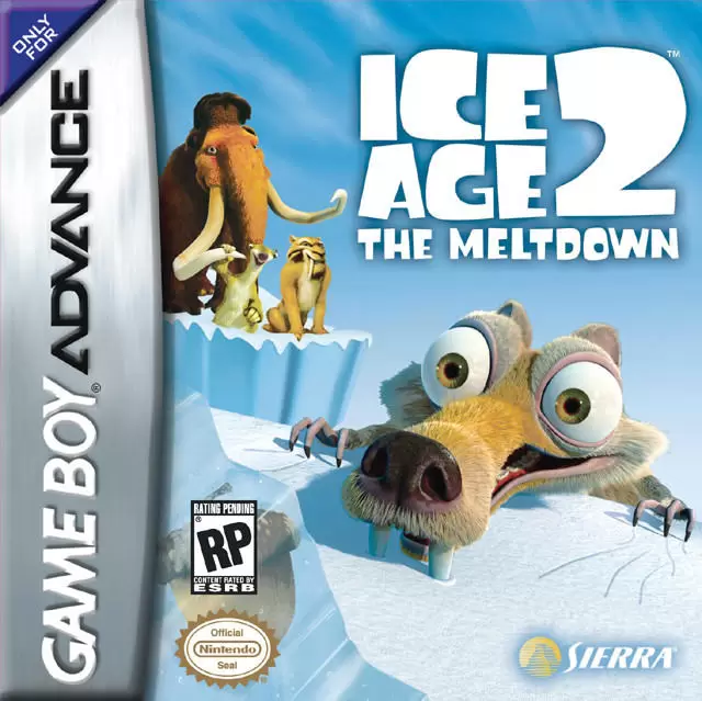 Jeux Game Boy Advance - Ice Age 2: The Meltdown