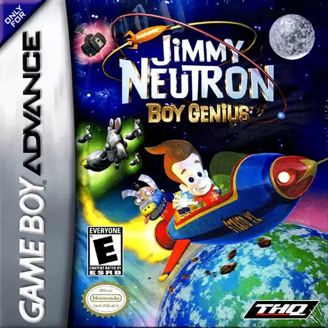 Jeux Game Boy Advance - Jimmy Neutron: Boy Genius