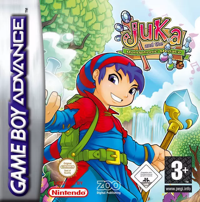 Jeux Game Boy Advance - Juka and the Monophonic Menace