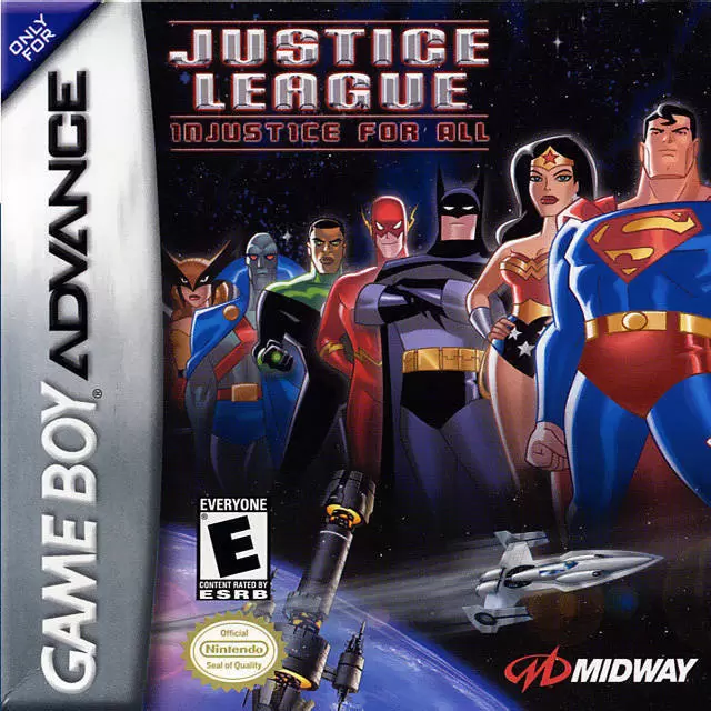 Game Boy Advance Games - Justice League: Injustice for All