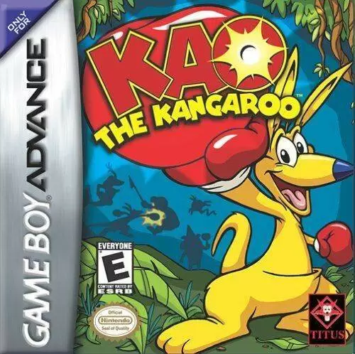 Jeux Game Boy Advance - Kao the Kangaroo