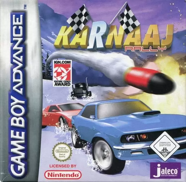 Jeux Game Boy Advance - Karnaaj Rally