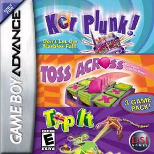 Jeux Game Boy Advance (GBA) - Ker Plunk!/Toss Across/Tip It