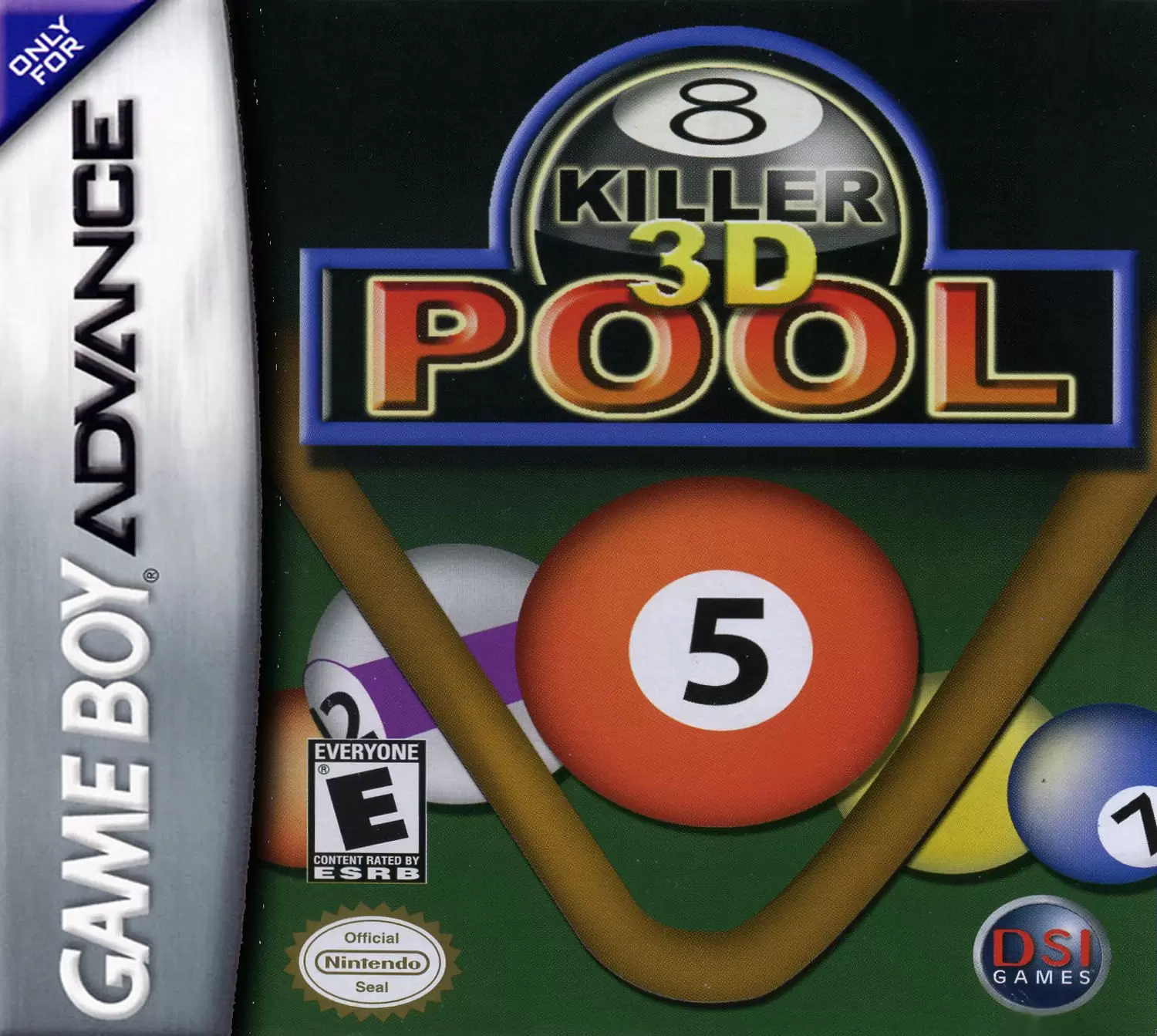 Game Boy Advance Games - Killer 3D Pool