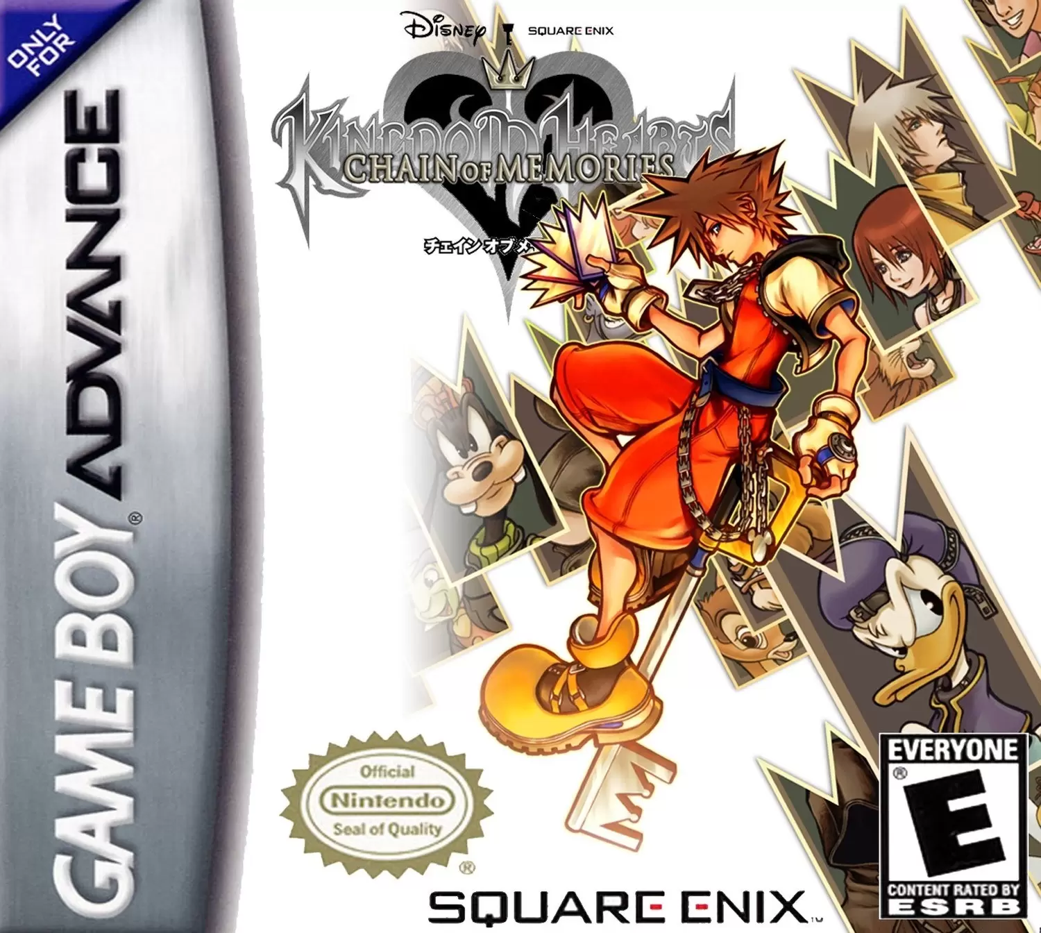 Jeux Game Boy Advance - Kingdom Hearts: Chain of Memories