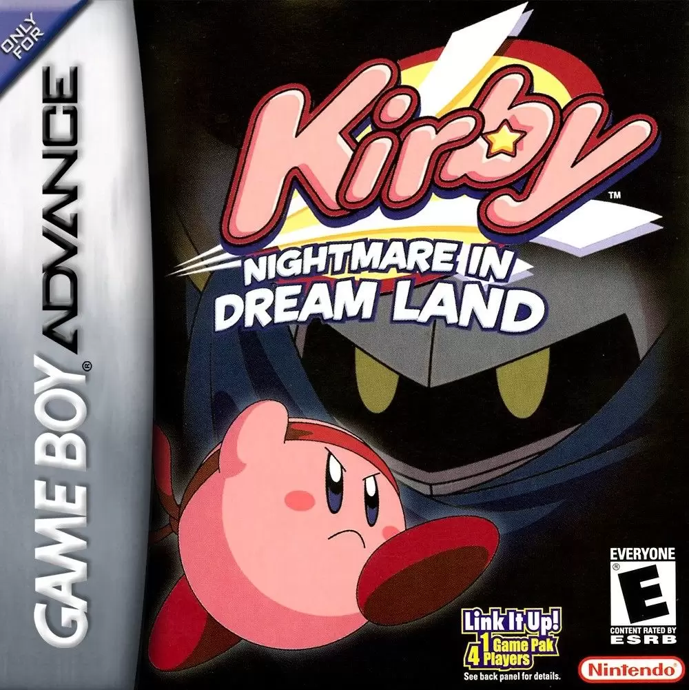 Jeux Game Boy Advance - Kirby: Nightmare in Dreamland