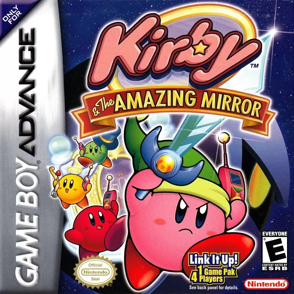 Jeux Game Boy Advance - Kirby & the Amazing Mirror